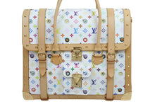 Load image into Gallery viewer, 極美品 LOUIS VUITTON × 村上隆 ルイヴィトン ボストンバッグ サックジギャンティック M92057 ブロン マルチ ゴールド金具 53902