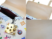Load image into Gallery viewer, 極美品 LOUIS VUITTON × 村上隆 ルイヴィトン ボストンバッグ サックジギャンティック M92057 ブロン マルチ ゴールド金具 53902