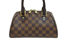 Load image into Gallery viewer, LOUIS VUITTON ルイヴィトン ハンドバッグ リベラミニ ダミエ N41436 ブラウン ゴールド金具 美品 中古 53968