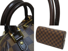Load image into Gallery viewer, LOUIS VUITTON ルイヴィトン ハンドバッグ リベラミニ ダミエ N41436 ブラウン ゴールド金具 美品 中古 53968