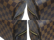 Load image into Gallery viewer, LOUIS VUITTON ルイヴィトン ハンドバッグ リベラミニ ダミエ N41436 ブラウン ゴールド金具 美品 中古 53968