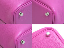 Load image into Gallery viewer, HERMES エルメス ピコタンロックMM ハンドバッグ C刻印 2018年 トリヨンクレマンス マグノリア シルバー金具 美品 中古 53978