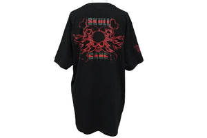 CITY LAB シティーラブ SKULL GANG スカルギャング プリント 半袖Ｔシャツ ブラック ラッパー ヒップホップ L 中古 54039