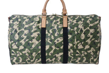 Load image into Gallery viewer, 極美品 LOUIS VUITTON ルイヴィトン × 村上隆 キーポルバンドリエール55 モノグラムモフラージュ M95774 中古 54115