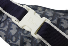 Load image into Gallery viewer, Christian Dior クリスチャンディオール 2004年 トロッター ウエストバッグ ネイビー MC0034 ロゴ ボディバッグ 美品 中古 54143