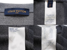 Load image into Gallery viewer, LOUIS VUITTON ルイヴィトン スタジオジャカードクルーネック ニット HIN14WTBL グレー サイズL 良品 中古 54209