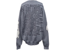 Load image into Gallery viewer, LOUIS VUITTON ルイヴィトン スタジオジャカードクルーネック ニット HIN14WTBL グレー サイズL 良品 中古 54209