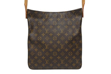 Load image into Gallery viewer, 極美品 LOUIS VUITTON ルイヴィトン ルーピングGM ハンドバッグ モノグラム M51145 ブラウン ゴールド金具 中古 4b005427