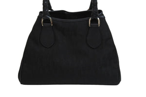 Christian Dior クリスチャンディオール ハンドバッグ ラブリートート 2007年 08-BO-1027 ブラック シルバー金具 美品 中古 54315