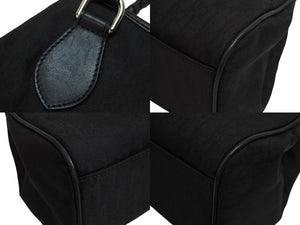 Christian Dior クリスチャンディオール ハンドバッグ ラブリートート 2007年 08-BO-1027 ブラック シルバー金具 美品 中古 54315