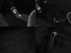 Christian Dior クリスチャンディオール ハンドバッグ ラブリートート 2007年 08-BO-1027 ブラック シルバー金具 美品 中古 54315