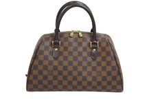 Load image into Gallery viewer, 極美品 LOUIS VUITTON ルイ・ヴィトン ハンドバッグ リベラMM ダミエキャンバス N41434 ブラウン ゴールド金具 中古 54318