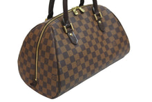 Load image into Gallery viewer, 極美品 LOUIS VUITTON ルイ・ヴィトン ハンドバッグ リベラMM ダミエキャンバス N41434 ブラウン ゴールド金具 中古 54318