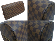 Load image into Gallery viewer, 極美品 LOUIS VUITTON ルイ・ヴィトン ハンドバッグ リベラMM ダミエキャンバス N41434 ブラウン ゴールド金具 中古 54318