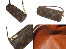 Load image into Gallery viewer, 極美品 LOUIS VUITTON ルイヴィトン パピヨン30 ハンドバッグ M51385 筒型 モノグラムキャンバス ブラウン 中古 4b005443
