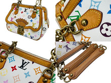Load image into Gallery viewer, LOUIS VUITTON ルイヴィトン ハンドバッグ M92590 グレイシーMM ホワイト モノグラム マルチカラー ゴールド金具 良品 中古 54445