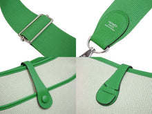 Load image into Gallery viewer, HERMES エルメス エブリン3 PM ショルダー バッグ トワルアッシュ ヴェールジェイド Z刻印 シルバー 金具 美品 中古 54462