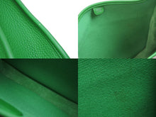 Load image into Gallery viewer, HERMES エルメス エブリン3 PM ショルダー バッグ トワルアッシュ ヴェールジェイド Z刻印 シルバー 金具 美品 中古 54462