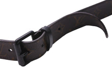 Load image into Gallery viewer, LOUIS VUITTON ルイヴィトン サンチュールシグネチャーベルト19SS MP228 90/36mm モノグラム ブラウン オレンジ 美品 中古 54521