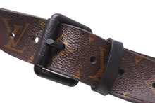 Load image into Gallery viewer, LOUIS VUITTON ルイヴィトン サンチュールシグネチャーベルト19SS MP228 90/36mm モノグラム ブラウン オレンジ 美品 中古 54521