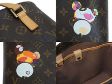Load image into Gallery viewer, 極美品 LOUIS VUITTON ルイヴィトン 村上隆 ハンドバッグ ヴァヴァンPM モノグラムパンダ M51173 ブラウン ゴールド金具 中古 54529