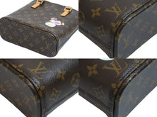 Load image into Gallery viewer, 極美品 LOUIS VUITTON ルイヴィトン 村上隆 ハンドバッグ ヴァヴァンPM モノグラムパンダ M51173 ブラウン ゴールド金具 中古 54529
