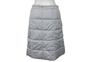 CHANEL シャネル カールラガーフェルドスカート ウォーム スポーツライン ココマーク P16393V09195 グレー 38 美品 中古 54546
