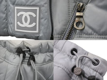 Load image into Gallery viewer, CHANEL シャネル カールラガーフェルドスカート ウォーム スポーツライン ココマーク P16393V09195 グレー 38 美品 中古 54546