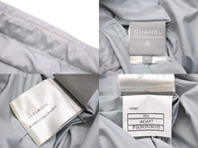 Load image into Gallery viewer, CHANEL シャネル カールラガーフェルドスカート ウォーム スポーツライン ココマーク P16393V09195 グレー 38 美品 中古 54546