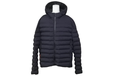 以前同様 PRADA プラダ ダウンジャケット アクティブナイロン パデッドジャケット LR-MX007 サイズXL 中古 54600 