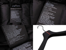 画像をギャラリービューアに読み込む, 以前同様 PRADA プラダ ダウンジャケット アクティブナイロン パデッドジャケット LR-MX007 サイズXL 中古 54600 