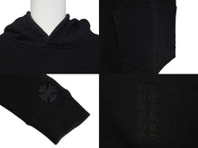 Load image into Gallery viewer, CHROME HEARTS クロムハーツ パーカー CHプラスパッチ プルオーバーパーカー フーディ U.S.A製 ブラック サイズL 美品 中古 4c071262