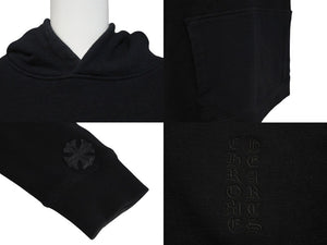 CHROME HEARTS クロムハーツ パーカー CHプラスパッチ プルオーバーパーカー フーディ U.S.A製 ブラック サイズL 美品 中古 4c071262