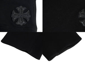 CHROME HEARTS クロムハーツ パーカー CHプラスパッチ プルオーバーパーカー フーディ U.S.A製 ブラック サイズL 美品 中古 4c071262