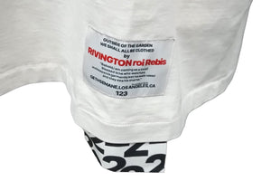 極美品 RRR123 アルアルアル123 半袖Ｔシャツ Redemptor Mundi Tee ホワイト マルチカラー サイズM 中古 54748