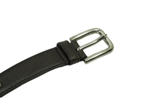 MIU MIU ミュウミュウ ベルト バックル ブラウン 603922 シルバー サイズ 90 良品 中古 54769