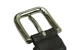 MIU MIU ミュウミュウ ベルト バックル ブラウン 603922 シルバー サイズ 90 良品 中古 54769