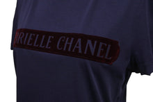 Load image into Gallery viewer, CHANEL シャネル 半袖Ｔシャツ ボルドー ガブリエル AW003 ネイビー コットン サイズ34 P57359K07506 美品 中古 54850