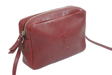 Load image into Gallery viewer, SAINT LAURENT PARIS サンローランパリ ショルダーバッグ フリンジ FLY470299 0517 ボルドー シルバー金具 美品 中古 54862