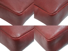 Load image into Gallery viewer, SAINT LAURENT PARIS サンローランパリ ショルダーバッグ フリンジ FLY470299 0517 ボルドー シルバー金具 美品 中古 54862