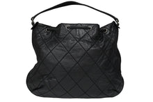 Load image into Gallery viewer, CHANEL シャネル ワンショルダーバッグ 11番台 ワイルドステッチ ラムスキン ブラック シルバー金具 美品 中古 54872