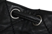 Load image into Gallery viewer, CHANEL シャネル ワンショルダーバッグ 11番台 ワイルドステッチ ラムスキン ブラック シルバー金具 美品 中古 54872