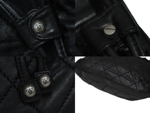 Load image into Gallery viewer, CHANEL シャネル ワンショルダーバッグ 11番台 ワイルドステッチ ラムスキン ブラック シルバー金具 美品 中古 54872