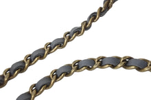 Load image into Gallery viewer, 極美品 CHANEL シャネル ショルダーバッグ シングルフラップ マトラッセ Wチェーン グレー レッド ウール ゴールド金具 中古 54886