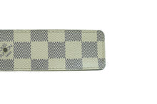 Load image into Gallery viewer, LOUIS VUITTON ルイヴィトン ベルト イニシャル ダミエ アズール 34/85 M9609 ゴールド金具 良品 中古 54909