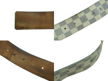 Load image into Gallery viewer, LOUIS VUITTON ルイヴィトン ベルト イニシャル ダミエ アズール 34/85 M9609 ゴールド金具 良品 中古 54909