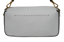 Load image into Gallery viewer, FENDI フェンディ ハンドバッグ マンマバケット 8BR600 ホワイト セレリア レザー ゴールド金具 美品 中古 54924