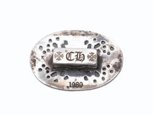 Load image into Gallery viewer, CHROME HEARTS クロムハーツ オーバルクロス ヘアゴム 重量約21.1g シルバー925 1989/.925刻印 美品 中古 4b005494