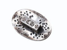 Load image into Gallery viewer, CHROME HEARTS クロムハーツ オーバルクロス ヘアゴム 重量約21.1g シルバー925 1989/.925刻印 美品 中古 4b005494