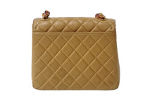 Load image into Gallery viewer, CHANEL シャネル ショルダーバッグ チェーンショルダー ココマーク 5番台 ブラウン ラムスキン 美品 中古 54953